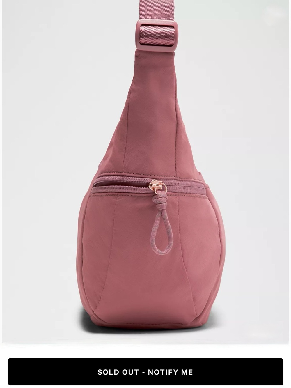 NWT lululemon Riverside Blue Slouchy Sling Shoulder Bag 6L - Picture 5 of 11